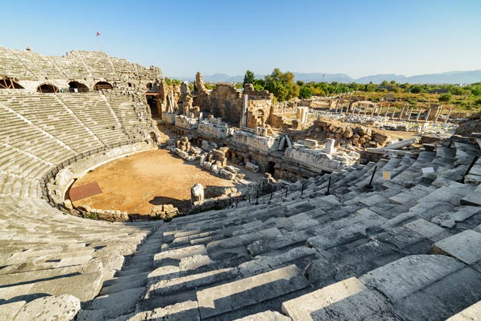 Amphitheater in Side