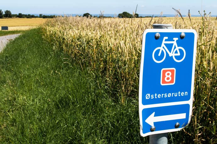 Ausgiebige Radtour auf dem Dänischen Ostseeradweg
