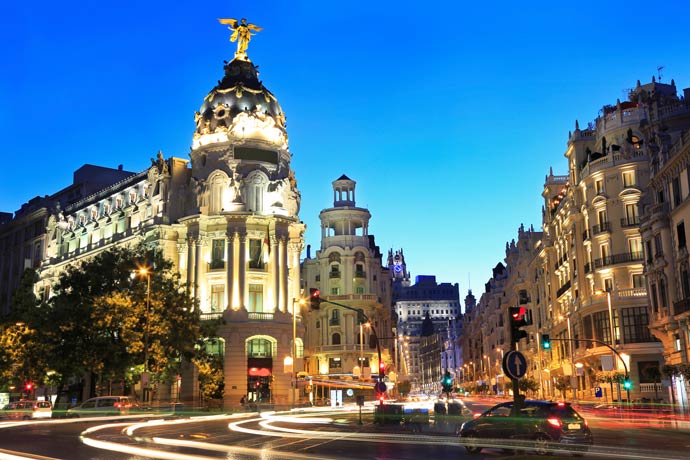 Die Luxusmetropole Madrid