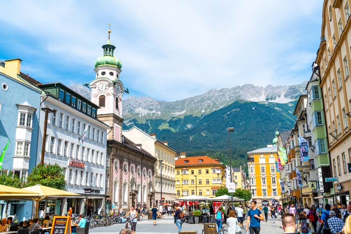 Innsbruck – die Landeshaupt Tirols