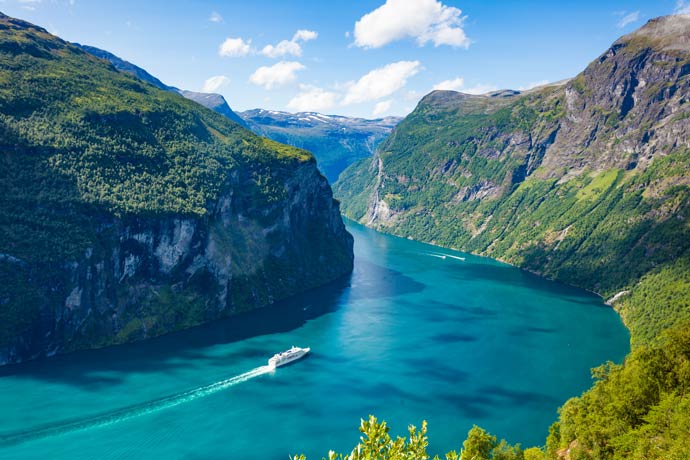 Minikreuzfahrten in Richtung Norwegen