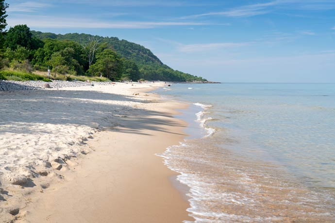 Sandstrand Nationalpark Stenshuvud