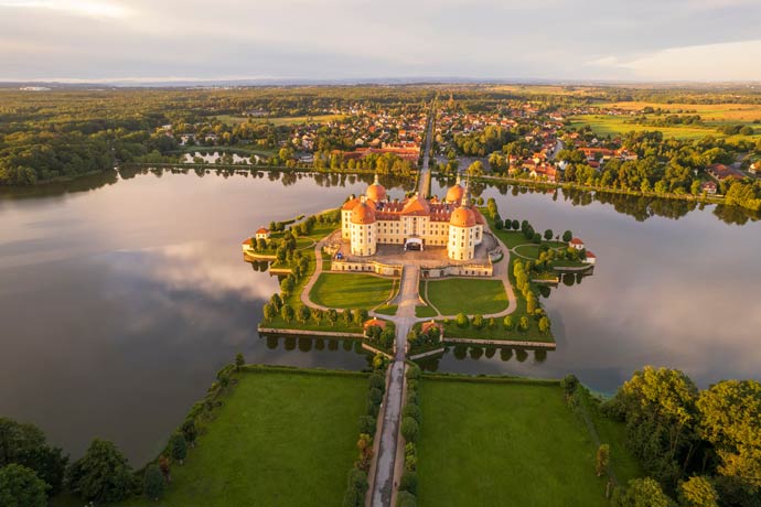 Schloss Moritzburg in Sachsen