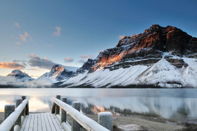 Winterzeit in Kanada